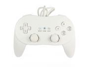 Classic Pro Game Joysticks Controller Remote for Nintendo Wii White Althemax