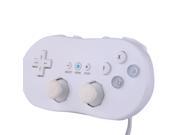 Classic Game Controller Shock Pad Remote for Nintendo Wii Consoles White Althemax