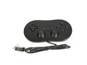 Classic Game Controller Shock Pad Remote for Nintendo Wii Consoles Black Althemax