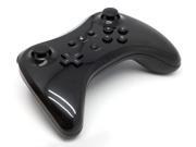 New High Quality Classic Wireless Pro Game Controller for Nintendo Wii U Black Althemax
