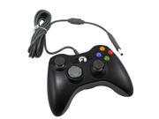 Wired USB Game Pad Joysticks Controller Reomte For Microsoft xBox 360 Black Althemax