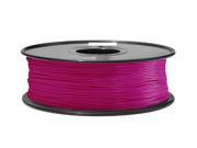 HobbyKing 3D Printer Filament 1.75mm ABS 1KG Spool Transparent Purple