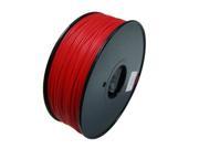 HobbyKing 3D Printer Filament 1.75mm HIPS 1.0KG Spool Solid Red