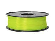 HobbyKing 3D Printer Filament 1.75mm ABS 1KG Spool Fluorescent Yellow