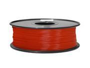 HobbyKing 3D Printer Filament 1.75mm ABS 1KG Spool Fluorescent Red