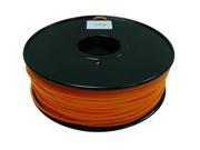 HobbyKing 3D Printer Filament 1.75mm HIPS 1KG Spool Solid Orange