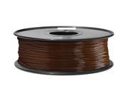 HobbyKing 3D Printer Filament 1.75mm ABS 1KG Spool Brown P.732C