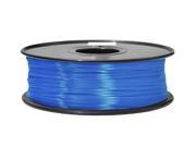 HobbyKing 3D Printer Filament 1.75mm ABS 1KG Spool Fluorescent Blue