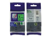 1 pack black on green compatible P touch Label Tape for Brother Tze 711 size of 0.24 x26.2ft use for GL100 PT200 PT1000 PT1000BM PT1010 PT1010B PT1010NB