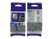 1 pack white on black compatible P touch Label Tape for Brother TZe 325 size of 0.35 x26.2ft use for GL100 PT200 PT1000 PT1000BM PT1010 PT1010B PT1010NB