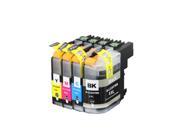 4 Packs NEXTPAGE® LC205XXLBK LC207XXLRemanufactured Ink Catridge for Brother LC205XL LC207XL BK C M Y for MFC J4320DW MFC J4420DW MFC J4620DW