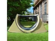 Outdoor Pop Up Camping Hiking Tent Automatic Setup Easy Fold Back GJ031A Nature