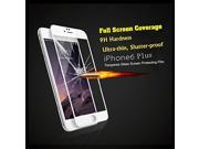 iPhone 6 Plus Screen Protector HD Clear Full screen Tempered Glass Screen Protector White