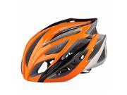 Bicycle Helmet For Adult With 21 Hole Design EPS PC Integrally Molding Technology Orange
