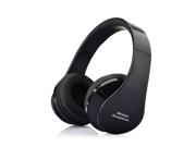 Soldcrazy Foldable Wireless Stereo Bluetooth Headphone For iPhone Mobile Cell Phone Laptop Black