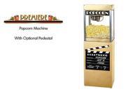 Benchmark 30080 Pedestal Base 19 Width x 32 Height x 14 Depth For Hollywood Premiere Popcorn Machine