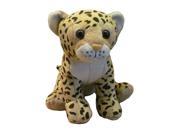 9 inch Plush Stuffed Animal Toy Jungle Safari Zoo Baby Leopard