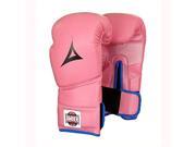 Amber Classic Pro Style Training Gloves Pink 14oz