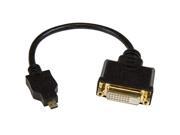 STARTECH.COM MICRO HDMI TO DVI D ADAPTER M F 8IN HDDDVIMF8IN