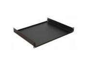 STEEL EQUIPMENT RACK MOUNTING TRAY WITH FRONT AND REAR WEIGHT SUPPORT WT 6.4 lb