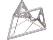 Tri Truss 60Deg 2 Way Junction 300mm 300mm; 150mm Triangle 15mm Mid Carbon Steel Tube 1.5mm Thickness