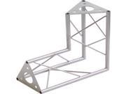 Tri Truss 90Deg 2 Way Junction Apex In 300mm 300mm; 150mm Triangle 15mm Mid Carbon Steel Tube 1.5mm Thickness