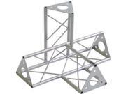 Tri Truss 3 Way Junction with Leg 450mm 300mm 300mm; 150mm Triangle 15mm Mid Carbon Steel Tube 1.5mm Thickness