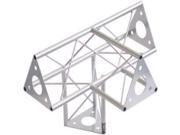 Tri Truss 2 Way Junction with 3 Legs 450mm 300mm 300mm 300mm; 150mm Triangle 15mm Mid Carbon Steel Tube 1.5mm Thickness