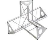Tri Truss 3 Way Junction with Leg 470mm 300mm 300mm; 150mm Triangle 15mm Mid Carbon Steel Tube 1.5mm Thickness