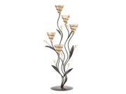 Glimmer and Gold Bouquet Candle Holder 25.5 inches
