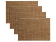 Woven Sienna Rect. Placemat 12 Inches X 18 Inches Dz.