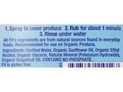 HealthPro Brands Fit Organic Fruit & Vegetable Wash Refill, 12/32oz - Buy  It By The Case