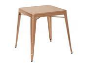 Bristow Antique Metal Table in Copper Finish KD