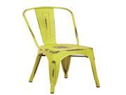 Bristow Armless Chair Antique Lime 4 Pack