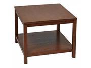 Merge 30 Square Coffee Table Cherry Finish
