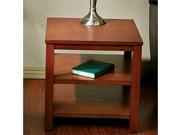 Merge 20 Square End Table Cherry Finish