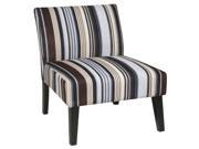 Laguna Chair in Santa Fe Oyster Fabric with Dark Espresso Legs