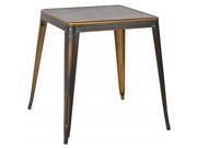 Bristow Antique Metal Table in Antique Copper KD