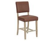 Carson Counter Stool in Elite Saddle Bonded Leather