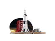 Saturn V Rocket 3D Puzzle 68 Pieces