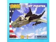 Daron Worldwide Trading BL5635 Jet Fighter 140 Piece Construction Toy