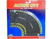 Action City On The Road Curve Tracks **