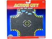 Action City On The Road Crossroad Tracks **