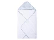 Blue Sky Chevron Hooded Towel