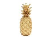 Lovely and Sparkly Golden Pineapple D?cor