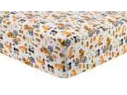 Let s Go Deluxe Flannel Fitted Crib Sheet