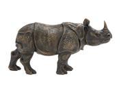 BENZARA 44270 Well Built Rhino Figurine
