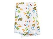 Dr. Seuss ABC Deluxe Flannel Swaddle Blanket