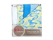 Dr. Seuss Oh the Places You ll Go! Blue 3 Pack Bath Bundle Box Set