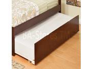 Urban Trundle Bed Twin Full Antique Walnut